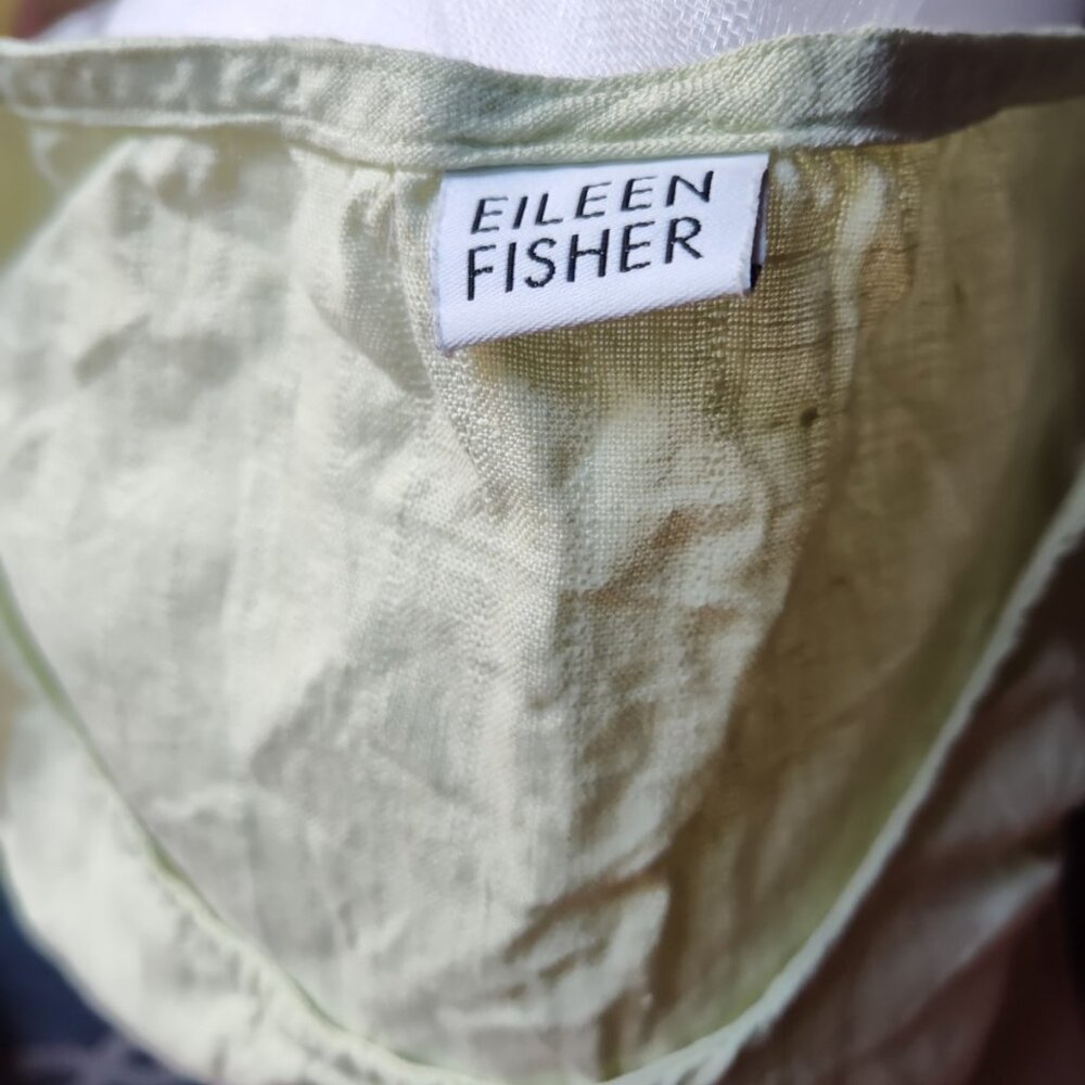 Vintage Eileen Fisher Linen Tank Top XL? Made In USA
